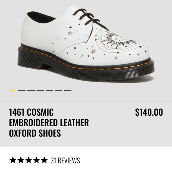 NWOT Cosmic embroidered dr. Martens - Picture 6 of 6